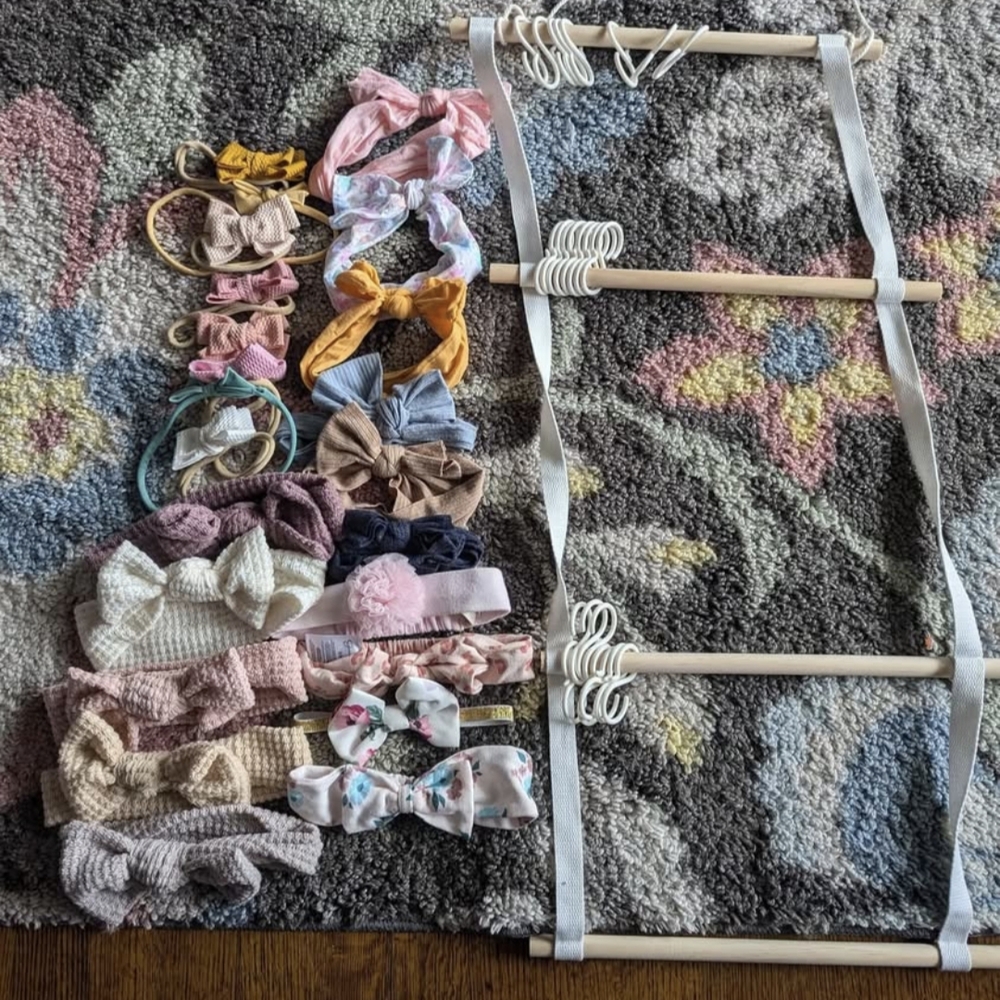 Baby Girl Bows And Storage
